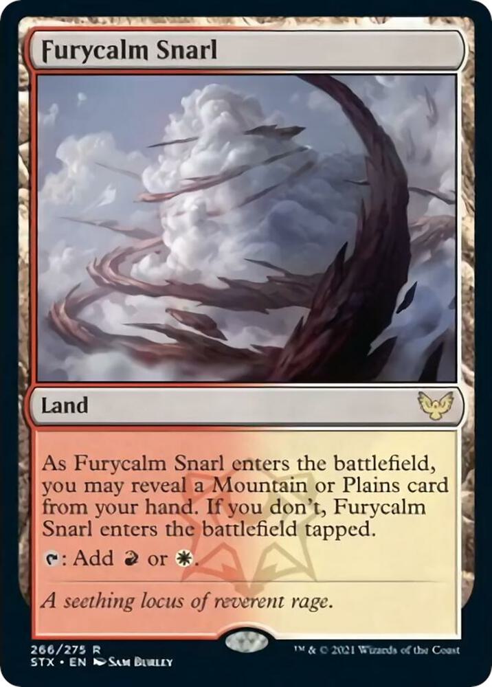Furycalm Snarl 266 (Strixhaven: School of Mages)  - Foil | Good Games Morley