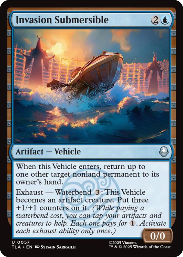 Invasion Submersible 57 (Avatar: The Last Airbender)  - Foil | Good Games Morley