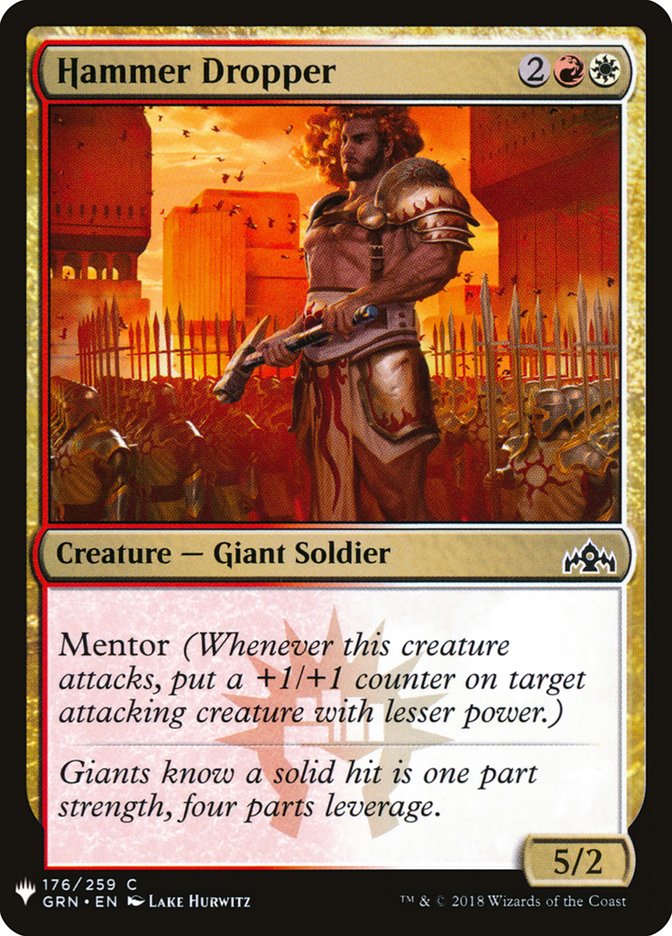 Hammer Dropper [Mystery Booster] | Good Games Morley