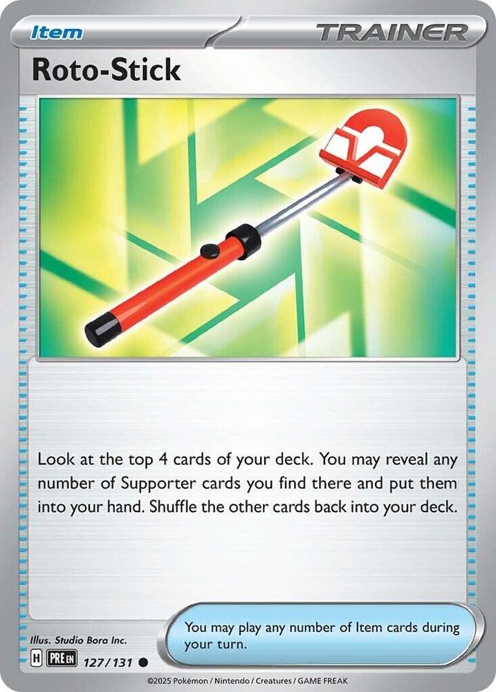 Roto-Stick (127/131) [Scarlet & Violet: Prismatic Evolutions] | Good Games Morley