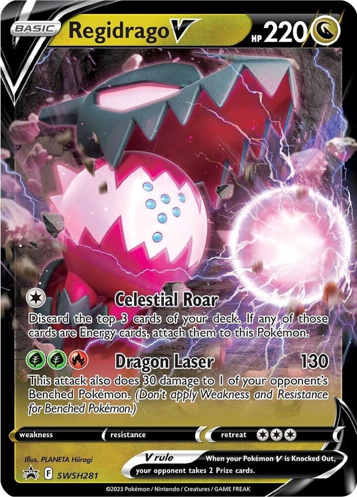Regidrago V SWSH281 (SWSH: Sword & Shield Promo Cards)  - Holofoil | Good Games Morley