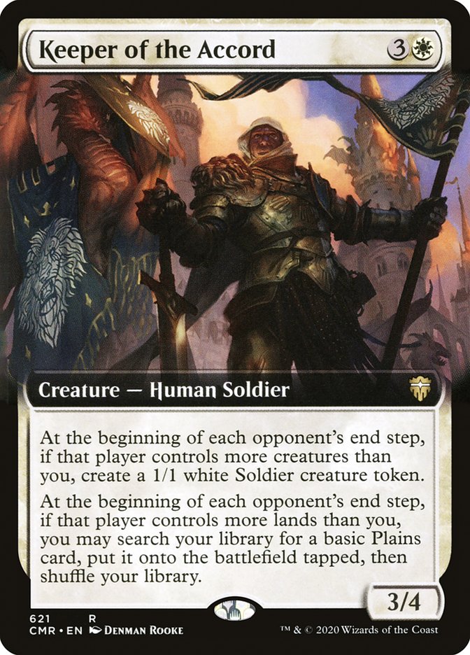 Keeper of the Accord (Extended Art) [Commander Legends] | Good Games Morley