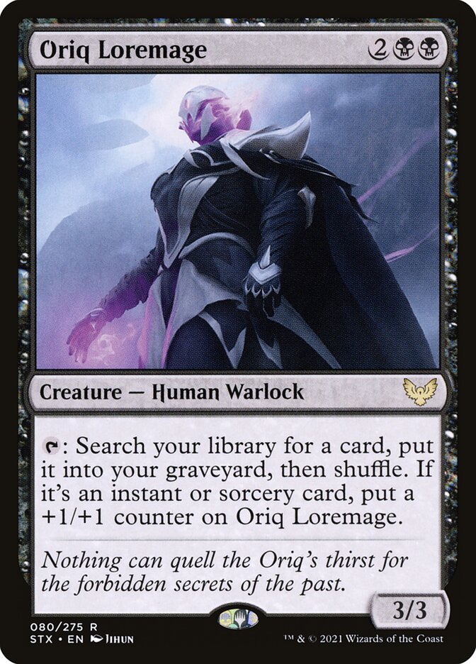 Oriq Loremage 80 (Strixhaven: School of Mages)  | Good Games Morley