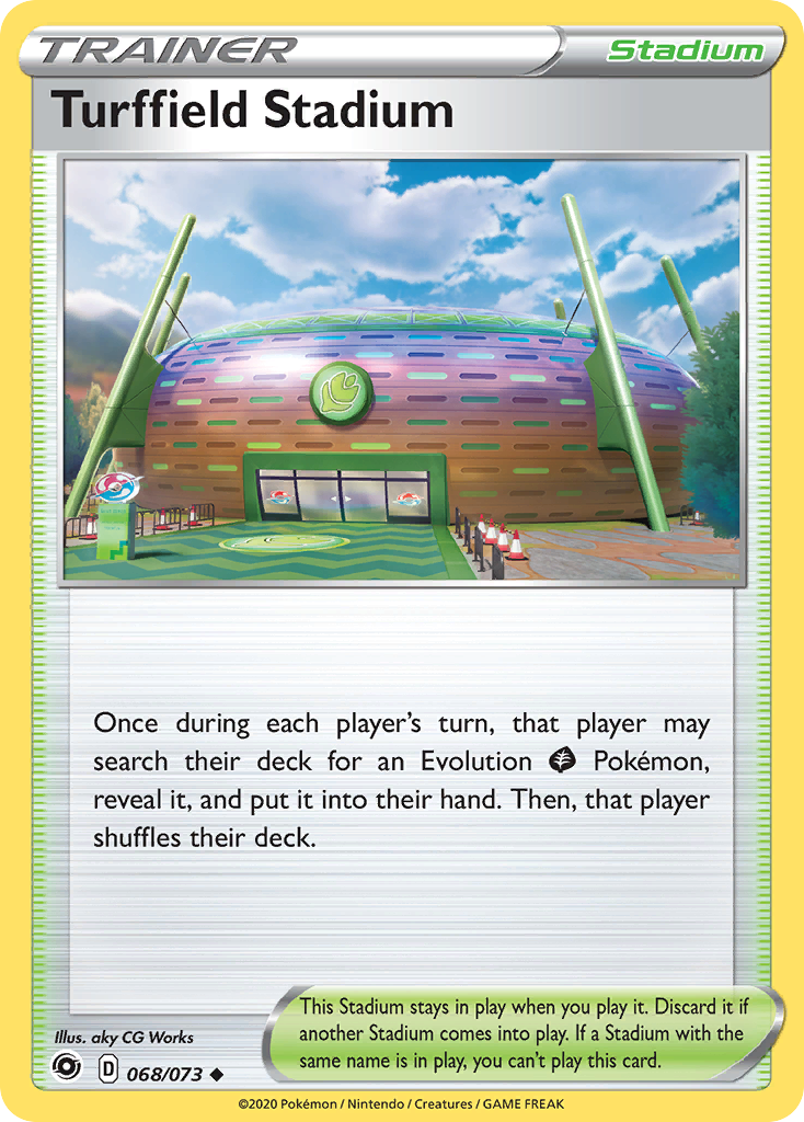 Turffield Stadium (068/073) [Sword & Shield: Champion's Path] | Good Games Morley