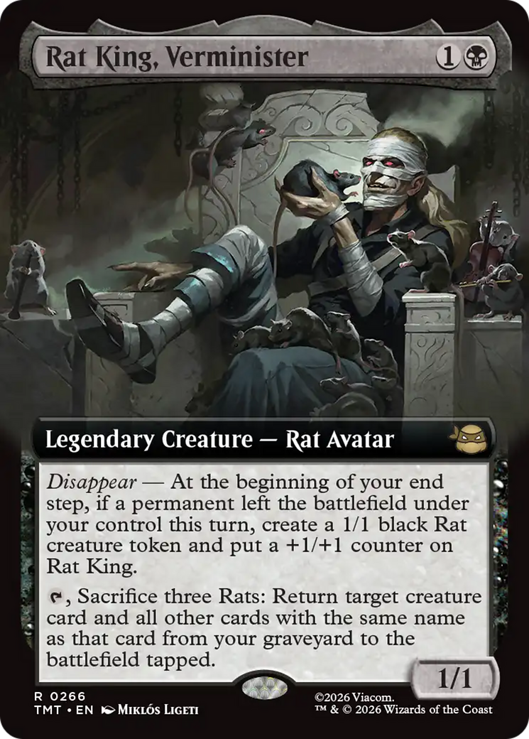 Rat King, Verminister (Extended Art) [Teenage Mutant Ninja Turtles] | Good Games Morley