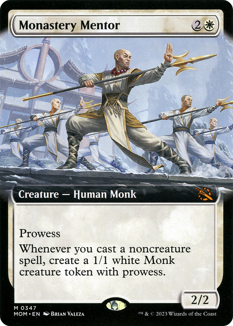 Monastery Mentor (Extended Art) [March of the Machine] | Good Games Morley