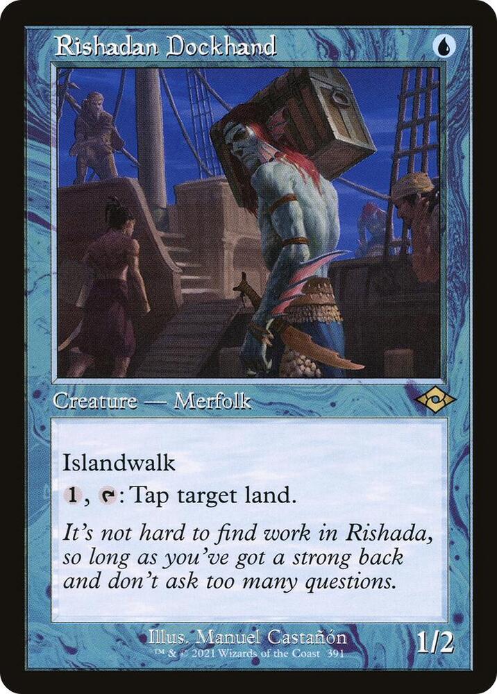 Rishadan Dockhand Retro Frame 391 (Modern Horizons 2)  | Good Games Morley