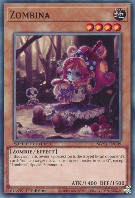 Zombina [SGX3-ENC09] Common | Good Games Morley