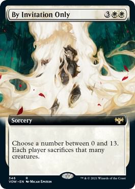By Invitation Only Extended Art 346 (Innistrad: Crimson Vow)  | Good Games Morley