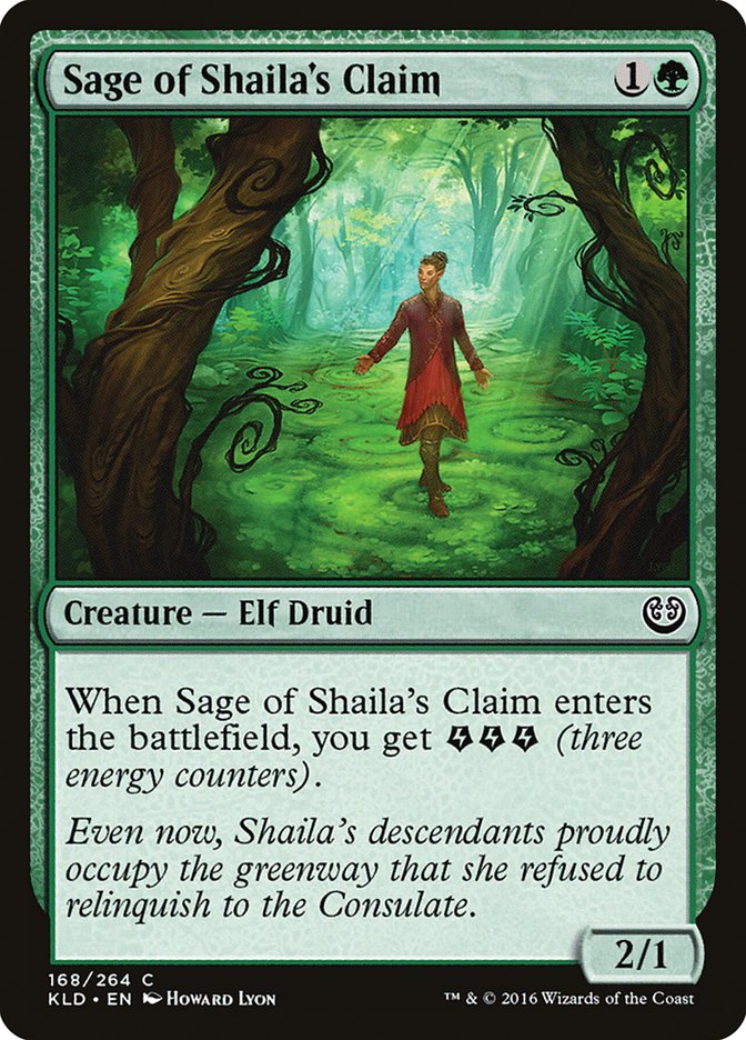 Sage of Shaila's Claim [Kaladesh] | Good Games Morley