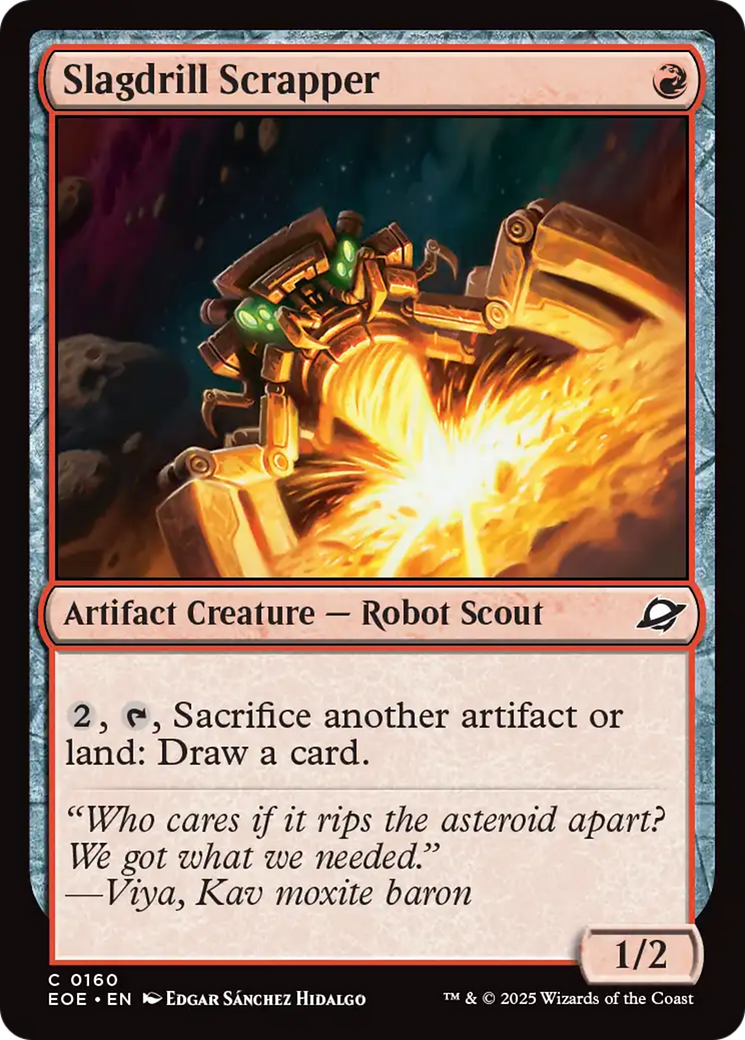 Slagdrill Scrapper [Edge of Eternities] | Good Games Morley