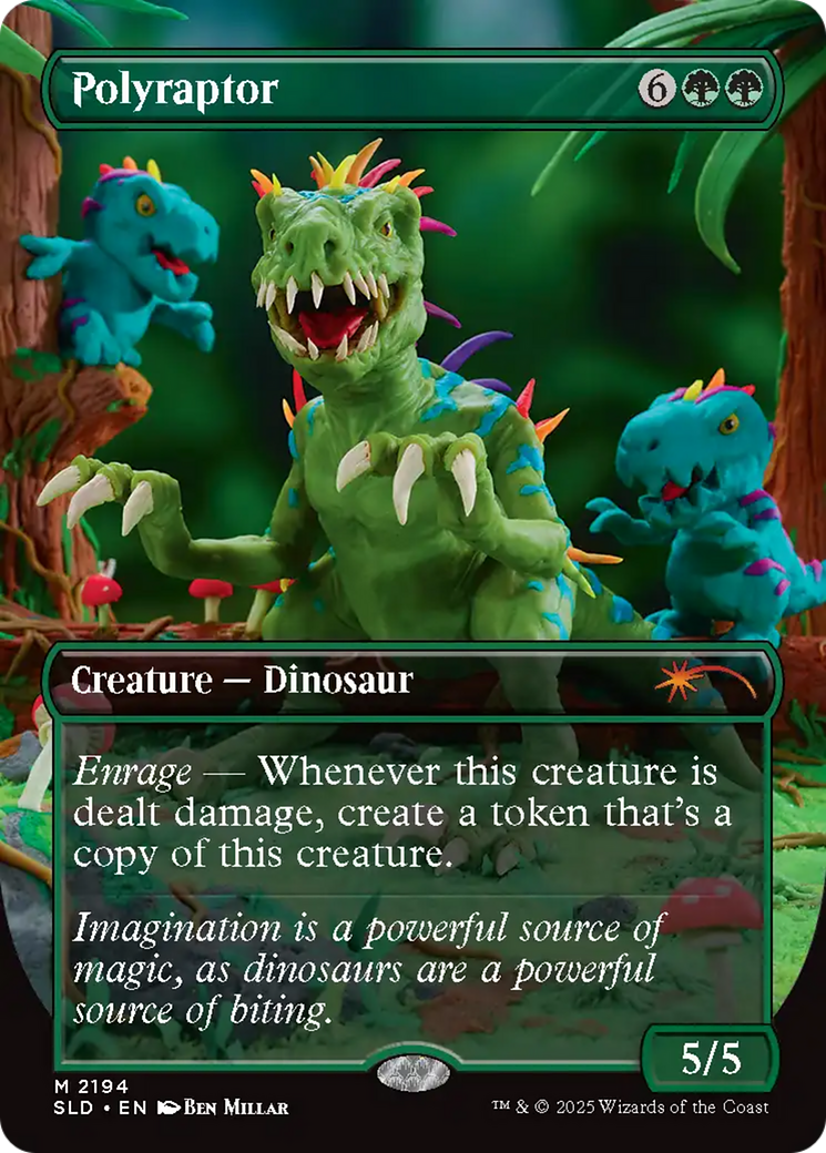 Polyraptor (Rainbow Foil) [Secret Lair Drop Series] | Good Games Morley