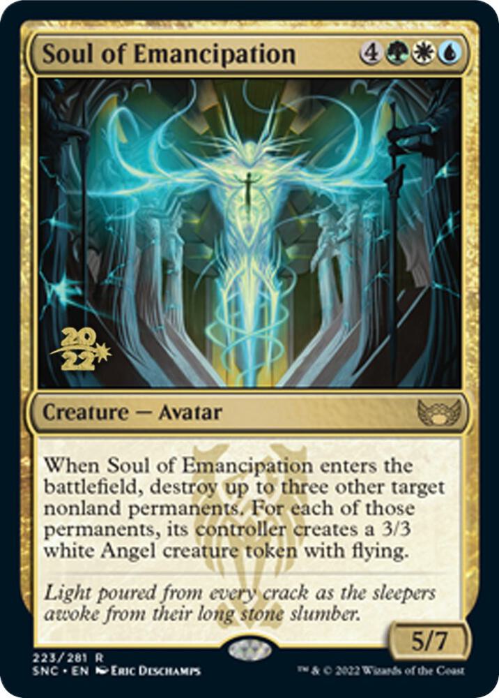Soul of Emancipation 223s/161 (Prerelease Cards)  - Foil | Good Games Morley