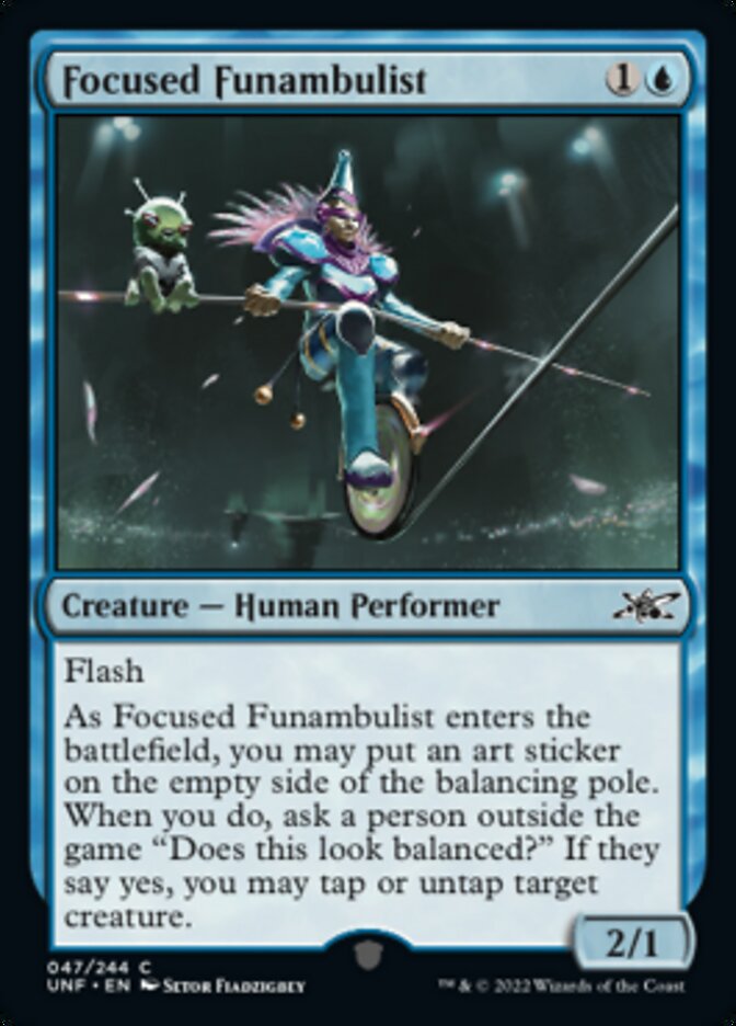 Focused Funambulist [Unfinity] | Good Games Morley