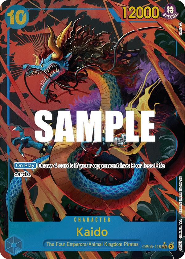 Kaido OP05-118 (Awakening of the New Era)  - Alternate Art Foil | Good Games Morley