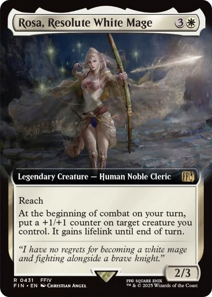 Rosa, Resolute White Mage (Extended Art) [FINAL FANTASY] | Good Games Morley