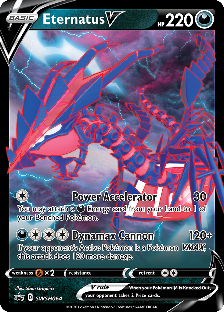 Eternatus V (SWSH064) [Sword & Shield: Black Star Promos] | Good Games Morley