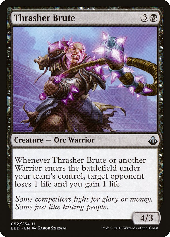 Thrasher Brute 52/254 (Battlebond)  | Good Games Morley