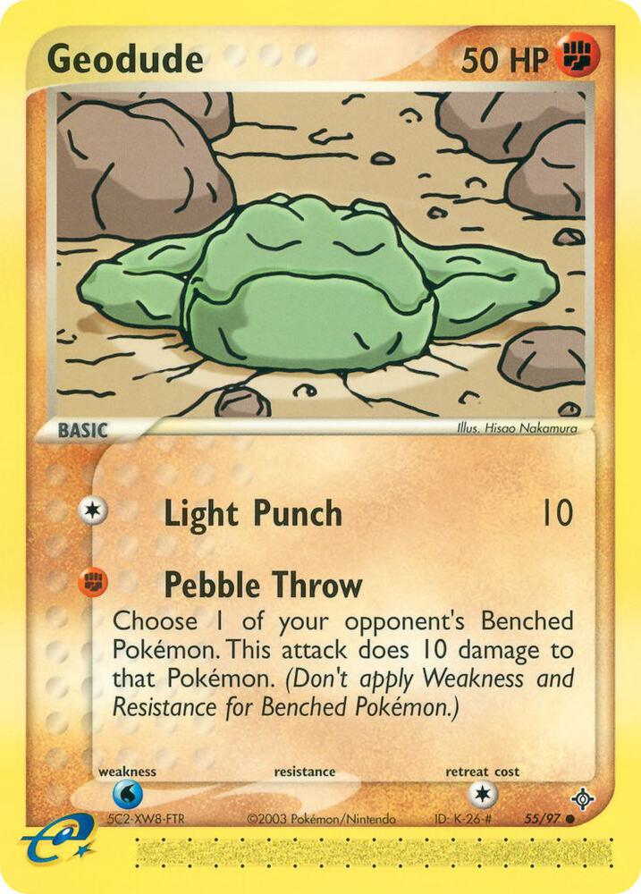 Geodude  55/97 (Dragon)  | Good Games Morley