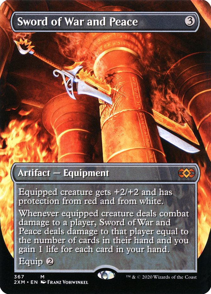 Sword of War and Peace (Toppers) [Double Masters] | Good Games Morley