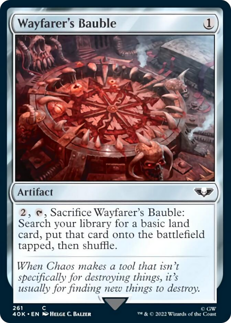 Wayfarer's Bauble (261) (Surge Foil) [Warhammer 40,000] | Good Games Morley