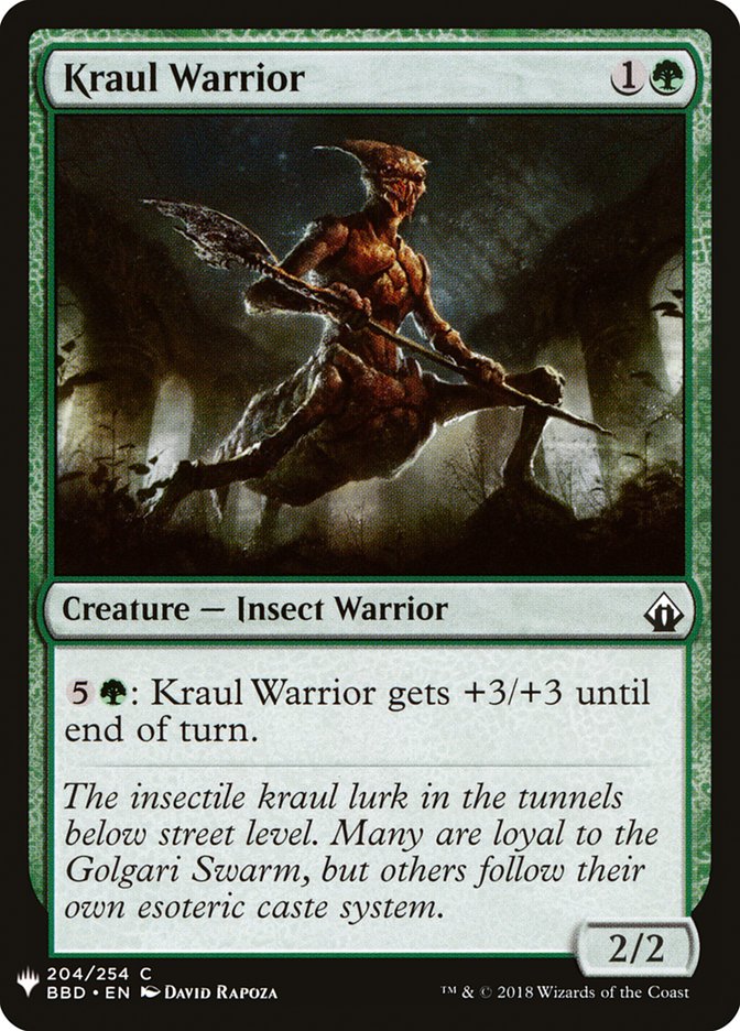 Kraul Warrior [Mystery Booster] | Good Games Morley
