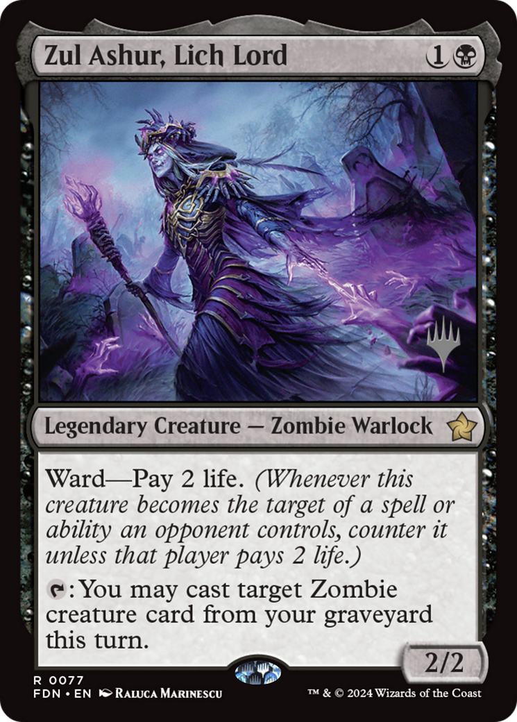 Zul Ashur, Lich Lord [Lorwyn Eclipsed Promos] | Good Games Morley