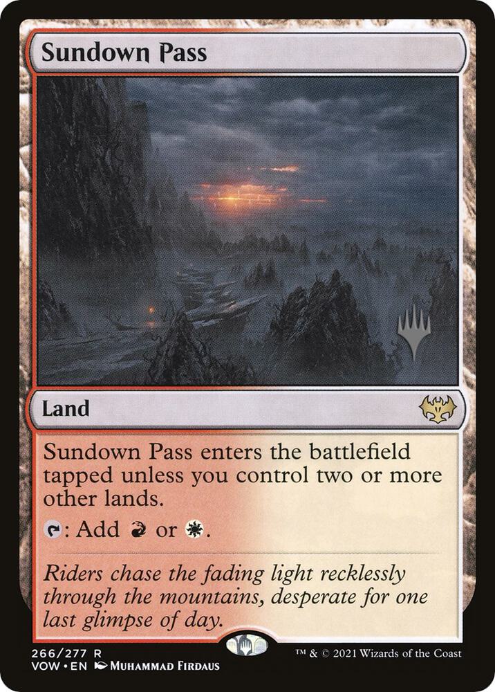 Sundown Pass 266 (Promo Pack: Dominaria United)  | Good Games Morley