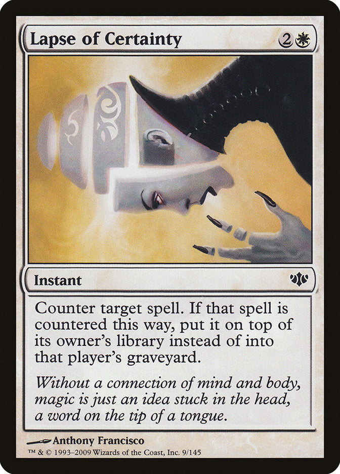 Lapse of Certainty 9 (Conflux)  | Good Games Morley