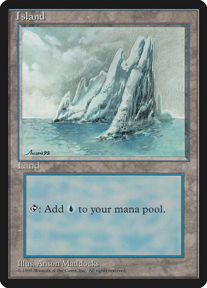 Island (No Birds / Signature on Left) [Ice Age] | Good Games Morley