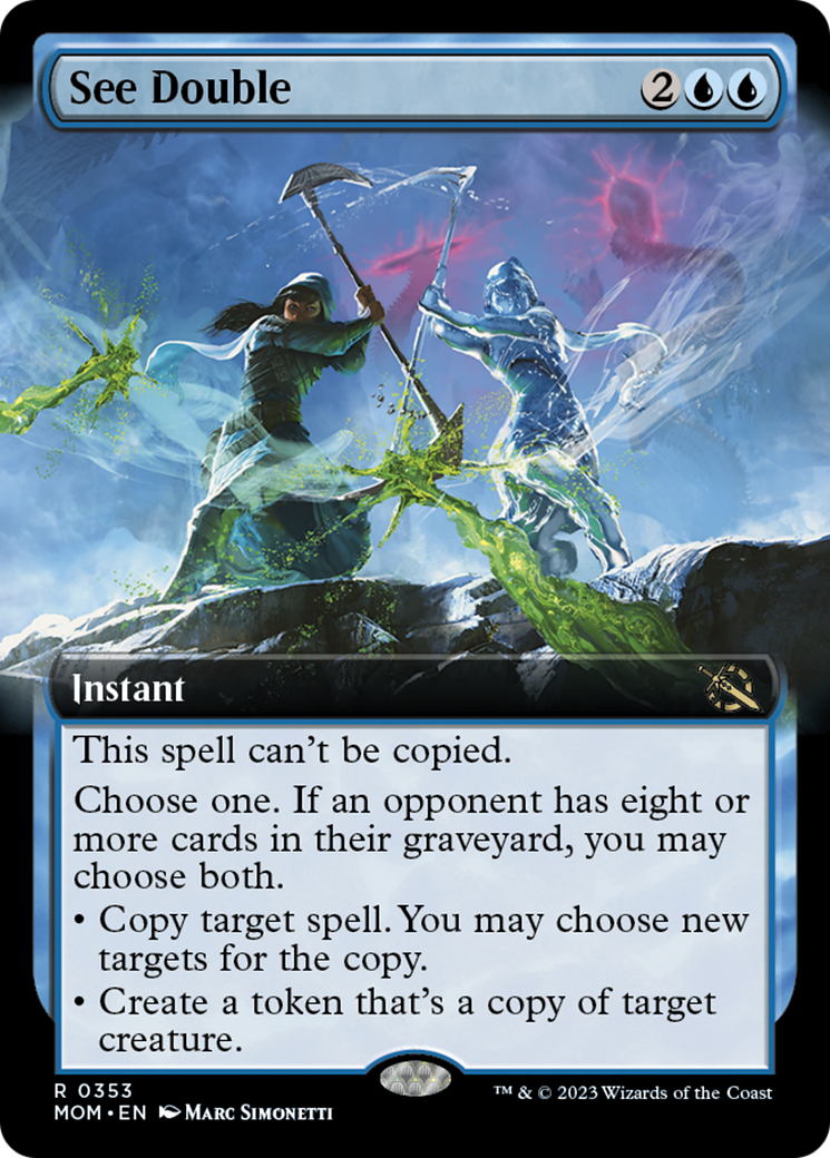 See Double (Extended Art) [March of the Machine] | Good Games Morley