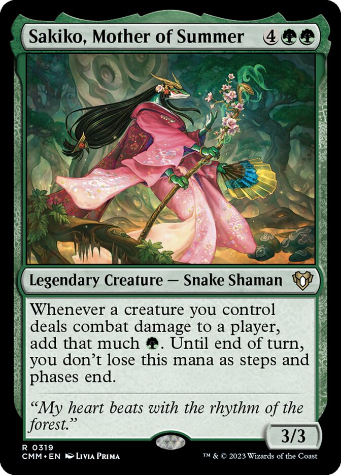 Sakiko, Mother of Summer 319 (Commander Masters)  | Good Games Morley