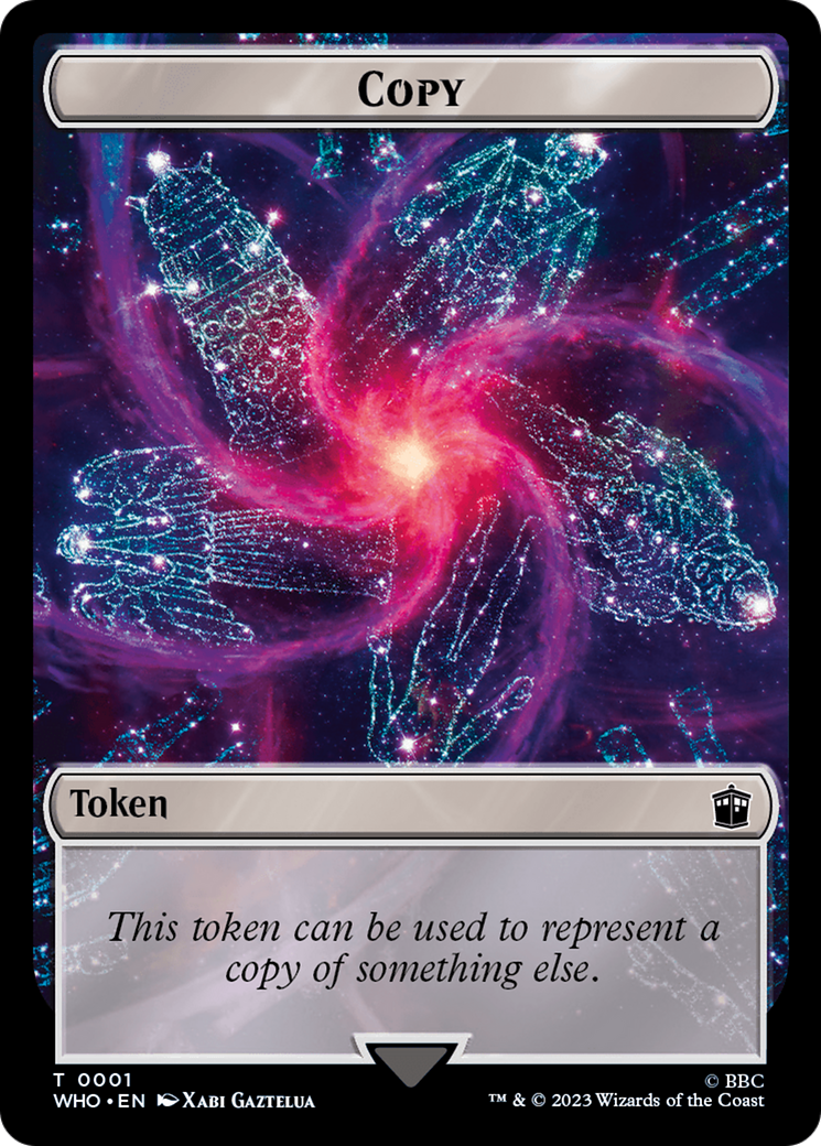 Copy // Mutant Double-Sided Token [Doctor Who Tokens] | Good Games Morley
