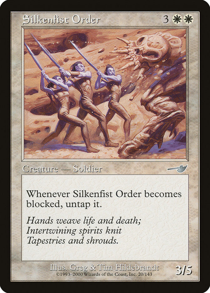 Silkenfist Order 20/143 (Nemesis)  - Foil | Good Games Morley