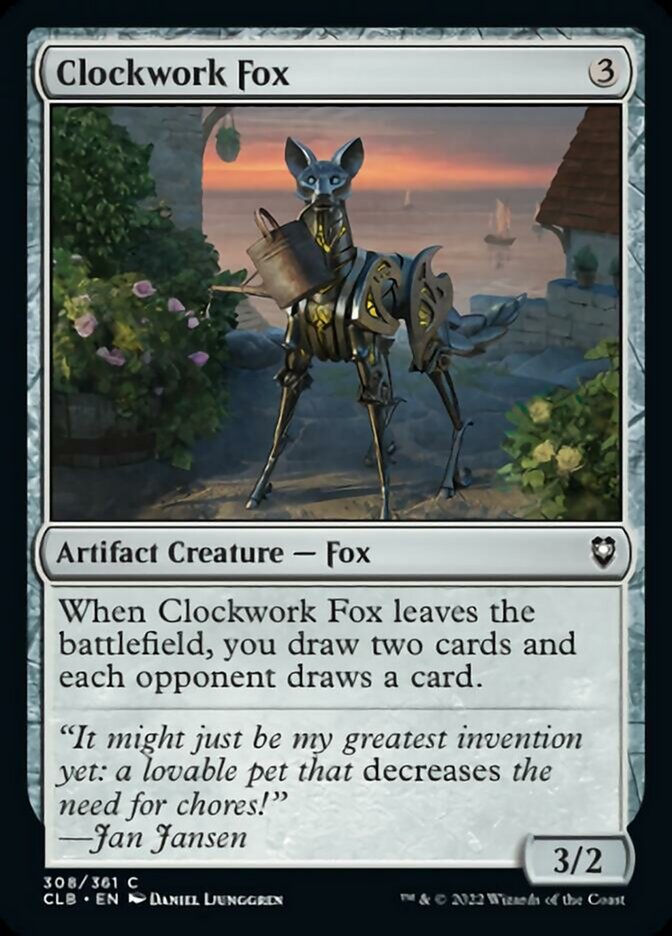 Clockwork Fox [Commander Legends: Battle for Baldur's Gate] | Good Games Morley