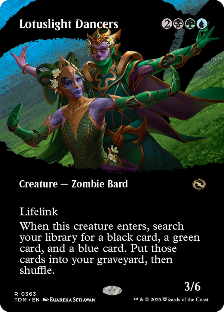 Lotuslight Dancers (Borderless) [Tarkir: Dragonstorm] | Good Games Morley