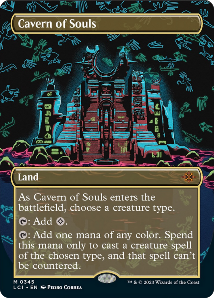 Cavern of Souls (0345) (Borderless) [The Lost Caverns of Ixalan] | Good Games Morley