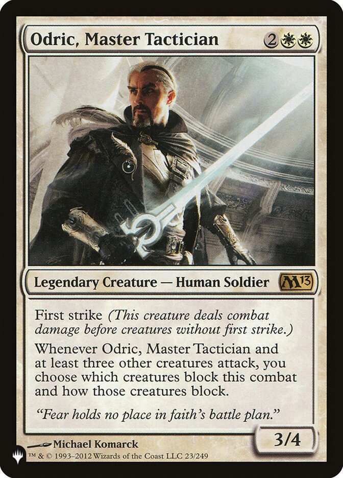 Odric, Master Tactician [The List] | Good Games Morley