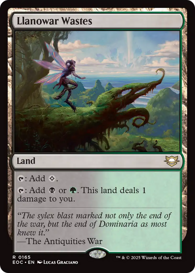 Llanowar Wastes [Edge of Eternities Commander] | Good Games Morley