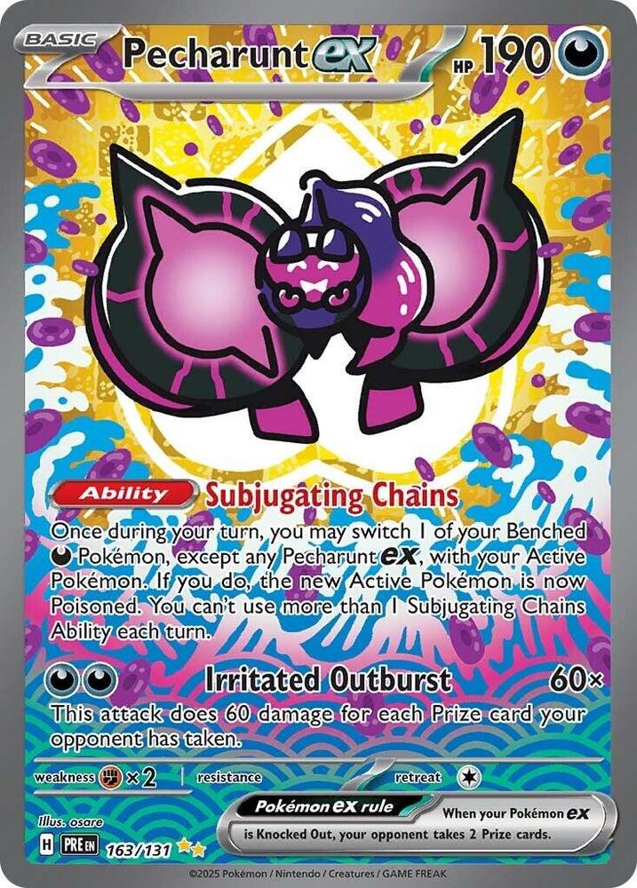 Pecharunt ex (163/131) [Scarlet & Violet: Prismatic Evolutions] | Good Games Morley