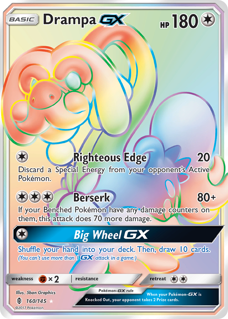Drampa GX (160/145) [Sun & Moon: Guardians Rising] | Good Games Morley