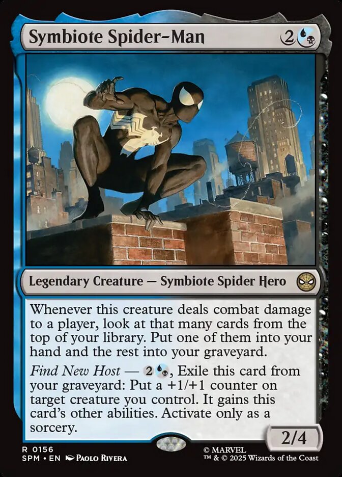 Symbiote Spider-Man 156 (Marvel's Spider-Man)  - Foil | Good Games Morley