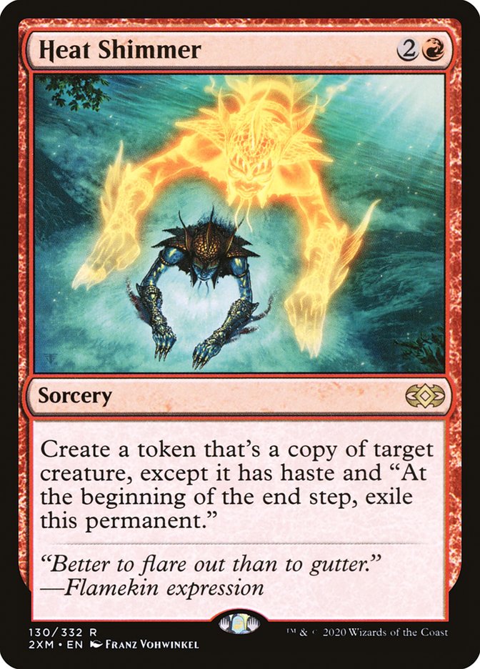 Heat Shimmer 130/332 (Double Masters)  - Foil | Good Games Morley