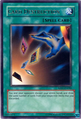 Card Destruction [RP01-EN084] Rare | Good Games Morley