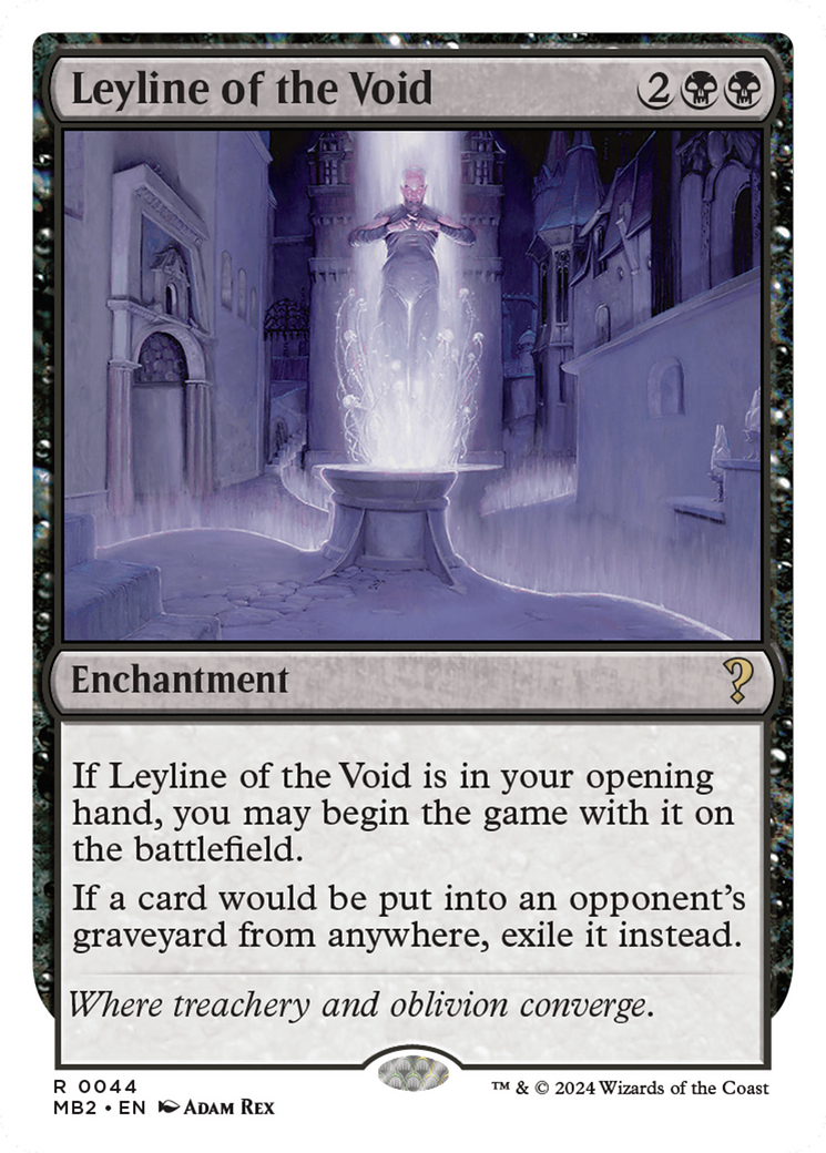 Leyline of the Void (White Border) [Mystery Booster 2] | Good Games Morley
