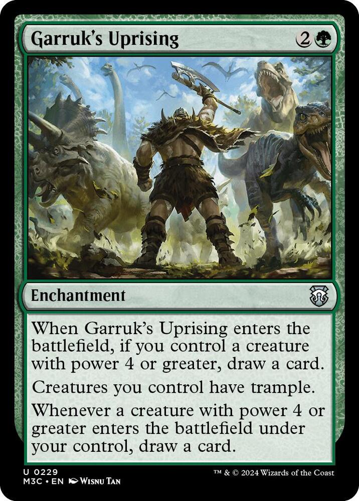 Garruk's Uprising 229/411 (Commander: Modern Horizons 3)  - Ripple Foil | Good Games Morley