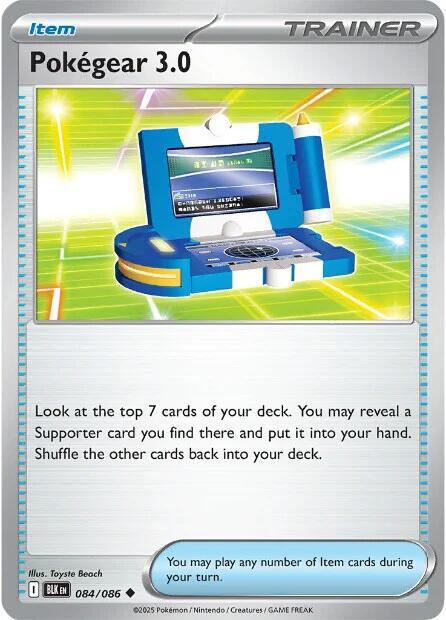 Pokegear 3.0 084/086 (SV: Black Bolt)  | Good Games Morley