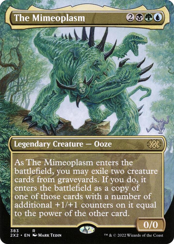 The Mimeoplasm Borderless 383/331 (Double Masters 2022)  - Foil | Good Games Morley