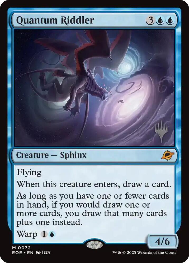 Quantum Riddler 72 (Promo Pack: Edge of Eternities)  | Good Games Morley