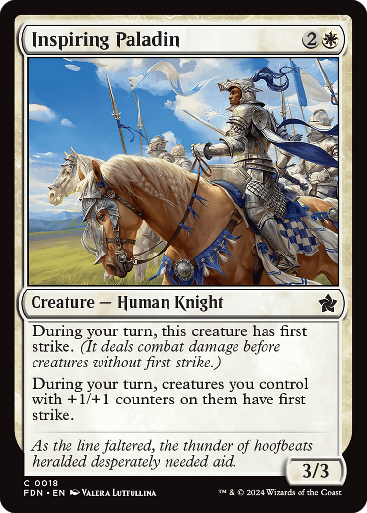 Inspiring Paladin [Foundations] | Good Games Morley